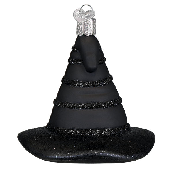 Old World Christmas The Green Witch's Hat Halloween Ornament