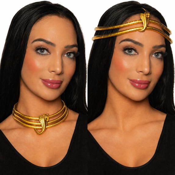 Cobra Wrap - Adjustable Necklace & Armband | Costume Accessory NYC | Cosplay Accessories