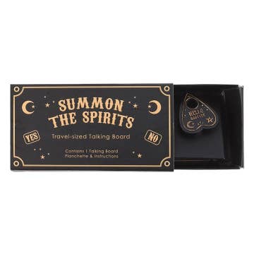 Mini Travel-Sized Talking Board | Halloween Decor NYC | Haunted Home Decoration