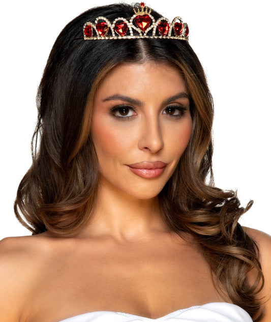 Queen of Hearts Gold Tiara | NYC Costume Hat | Costume Headwear Shop