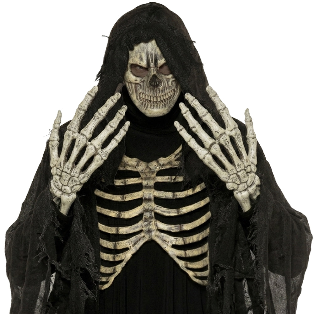 Deluxe Skeleton Adult Accessory Kit | Halloween Costume NYC | Cosplay Costume Shop