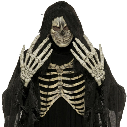 Deluxe Skeleton Adult Accessory Kit | Halloween Costume NYC | Cosplay Costume Shop