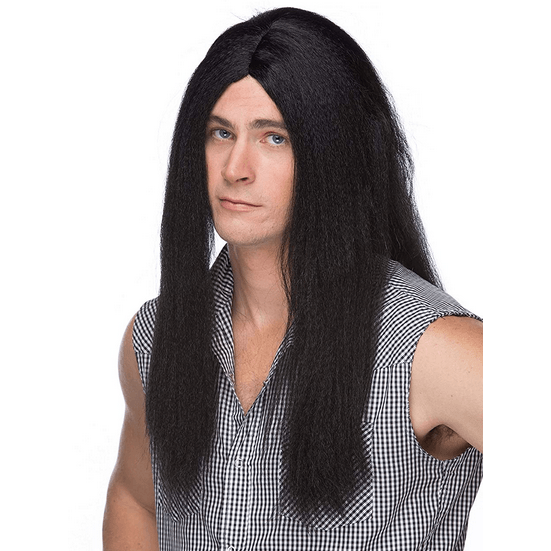 Unisex 20' Parted Straight Wig