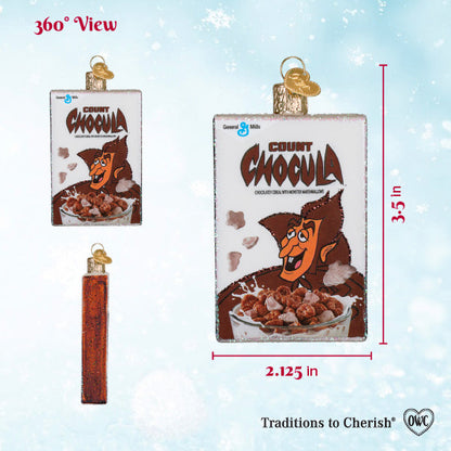 Old World Christmas Count Chocula Box Halloween Ornament