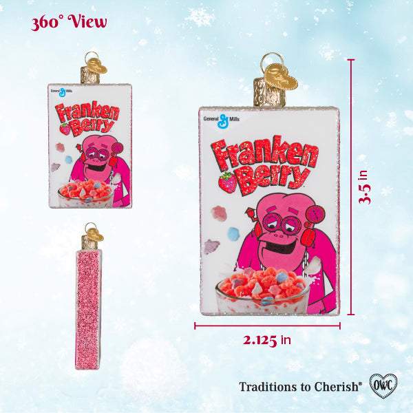 Old World Christmas Franken Berry Box Halloween Ornament