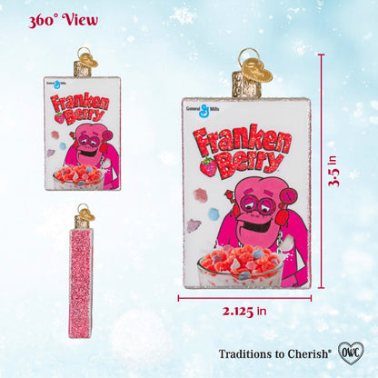 Old World Christmas Franken Berry Box Halloween Ornament