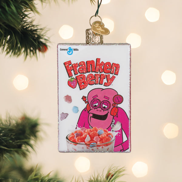 Old World Christmas Franken Berry Box Halloween Ornament
