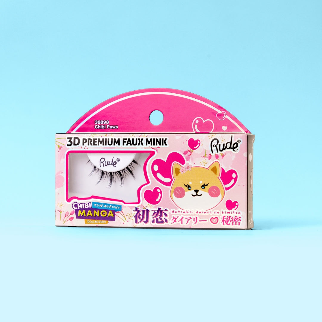 Chibi Manga Premium - 3D Faux Mink Lashes | Costume Makeup NYC | SFX Makeup Shop