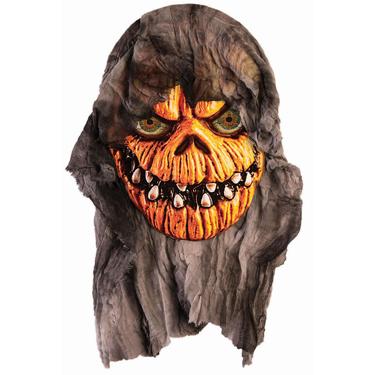 Evil Pumpkin Head Paper Prop