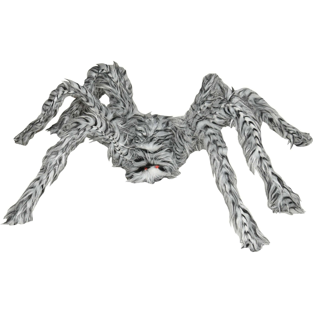 36' Grey and White and Black Spider