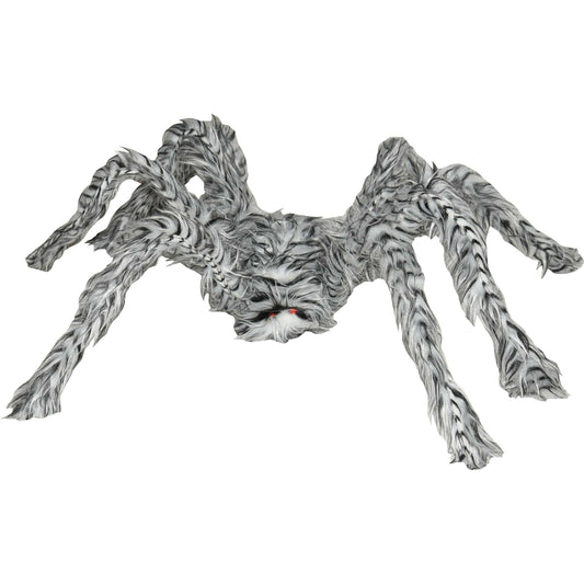 36' Grey and White and Black Spider