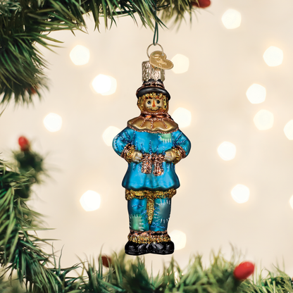 Old World Christmas Scarecrow from The Wizard of Oz Christmas Ornament