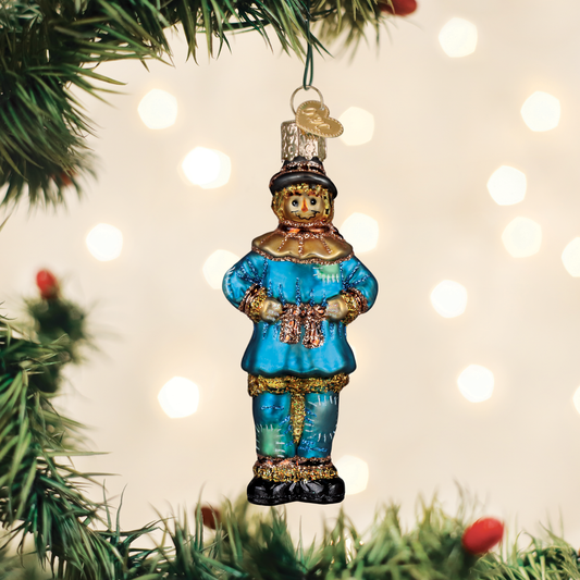 Old World Christmas Scarecrow from The Wizard of Oz Christmas Ornament