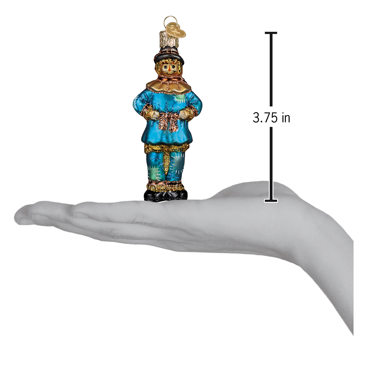 Old World Christmas Scarecrow from The Wizard of Oz Christmas Ornament