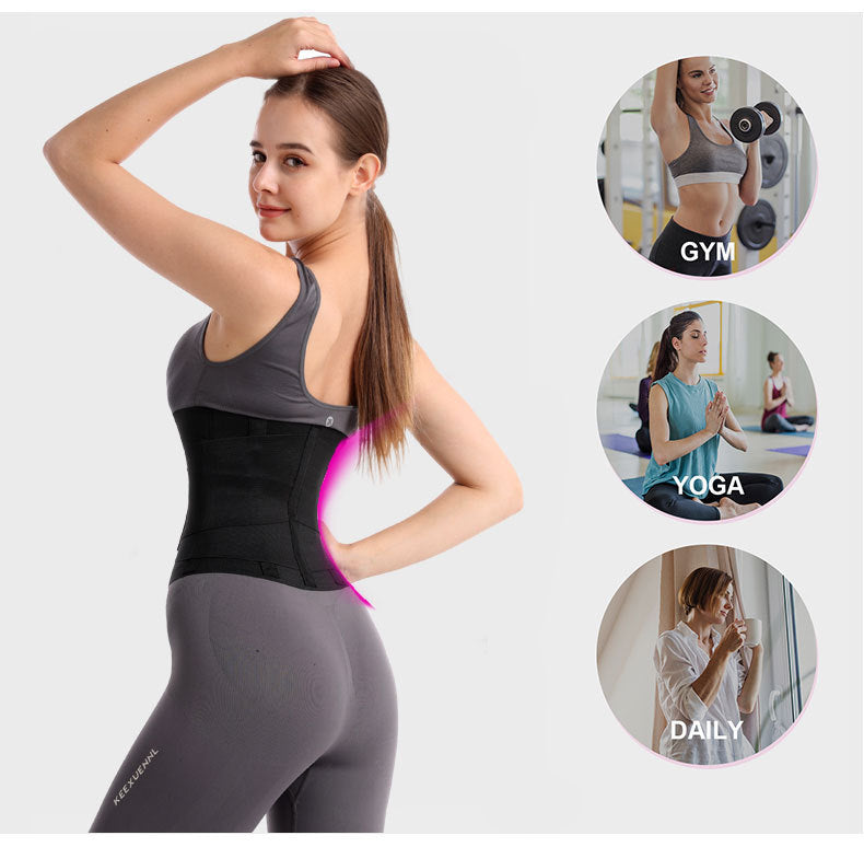 🔥Sculpt Your Success: The Ultimate 3-in-1 Waist Trainer Belt!