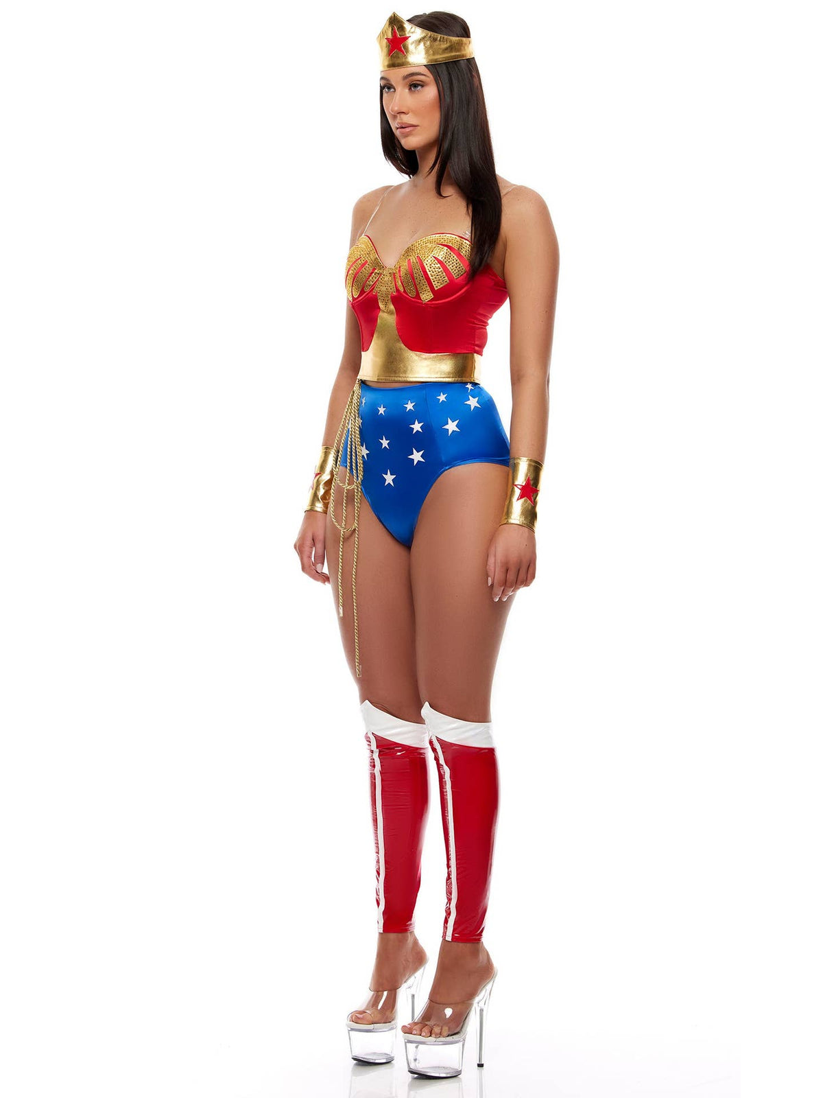 What A Woman Women's Sexy Superhero Costume | NYC Halloween Costume Shop | Sexy Costume for Women