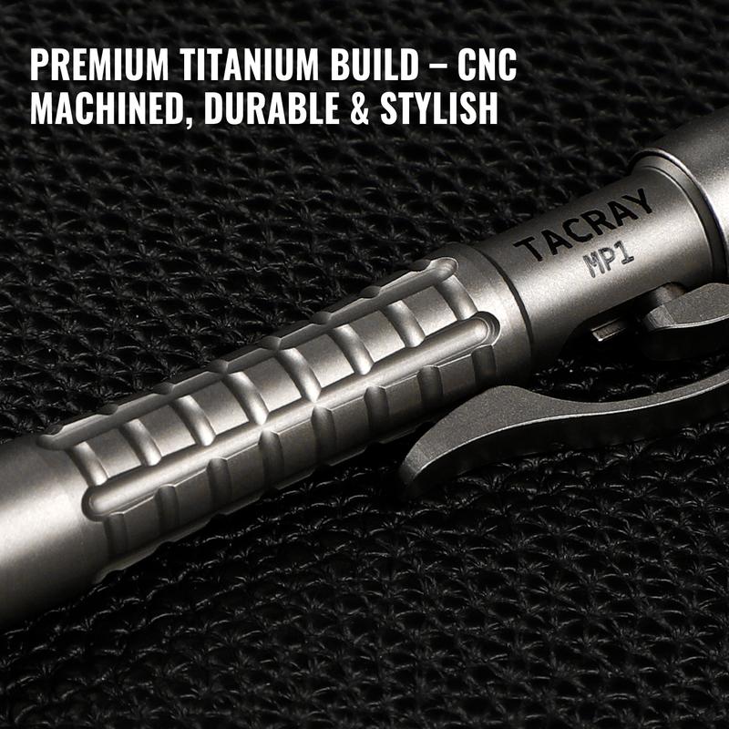 MP1 Multi-Functional Titanium Pen – Ultimate EDC Pocket Tool⚙️