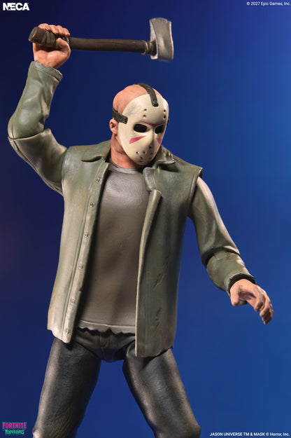 Friday the 13th X Fortnite- 7" Action Figure - Jason Voorhees | Horror Collectible Gift | NYC Halloween Store