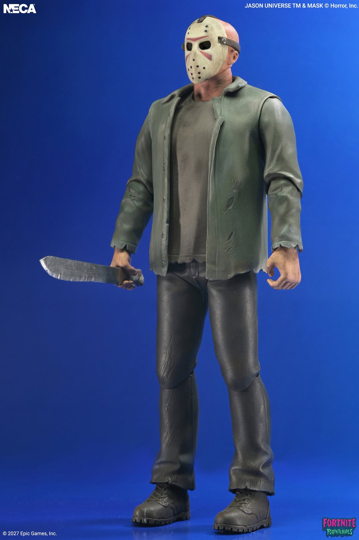Friday the 13th X Fortnite- 7" Action Figure - Jason Voorhees | Horror Collectible Gift | NYC Halloween Store