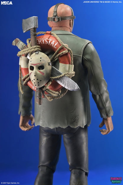 Friday the 13th X Fortnite- 7" Action Figure - Jason Voorhees | Horror Collectible Gift | NYC Halloween Store
