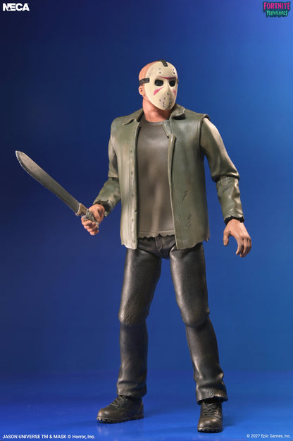 Friday the 13th X Fortnite- 7" Action Figure - Jason Voorhees | Horror Collectible Gift | NYC Halloween Store