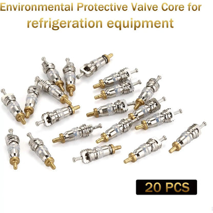 🔧 50% OFF Dual-Size AC Valve Core Remover & Installer Kit 1/4' & 5/16' SAE