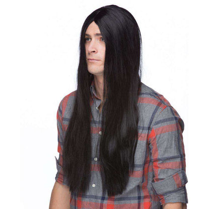 Unisex 26' Parted Long Hair Grunge Wig