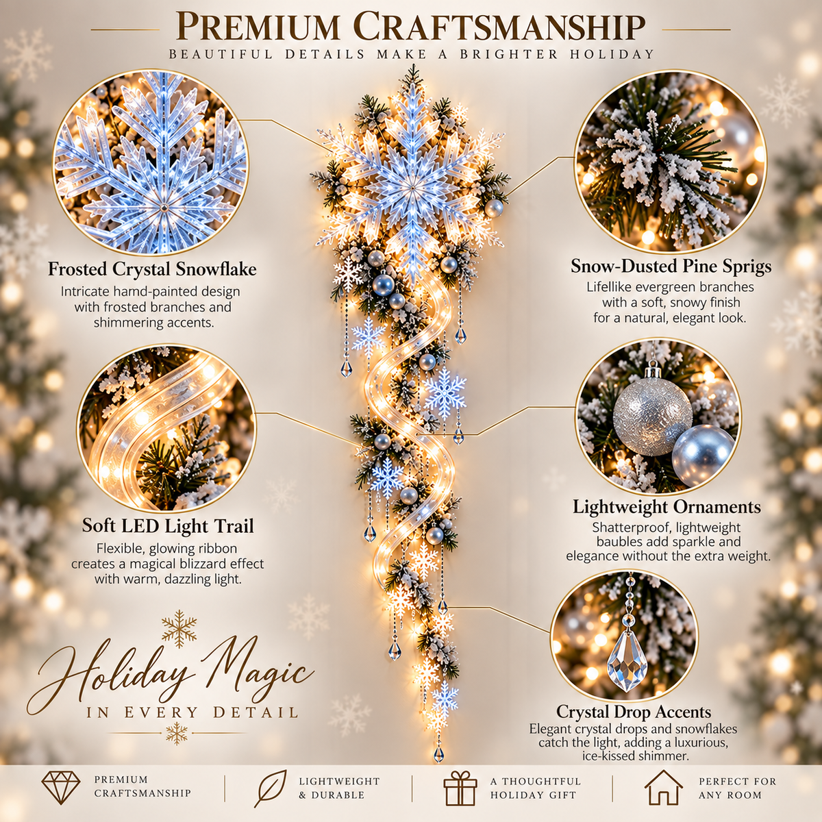 ❄️ 49% OFF — Turn That Empty Wall Into a Glowing Winter Wonderland ✨