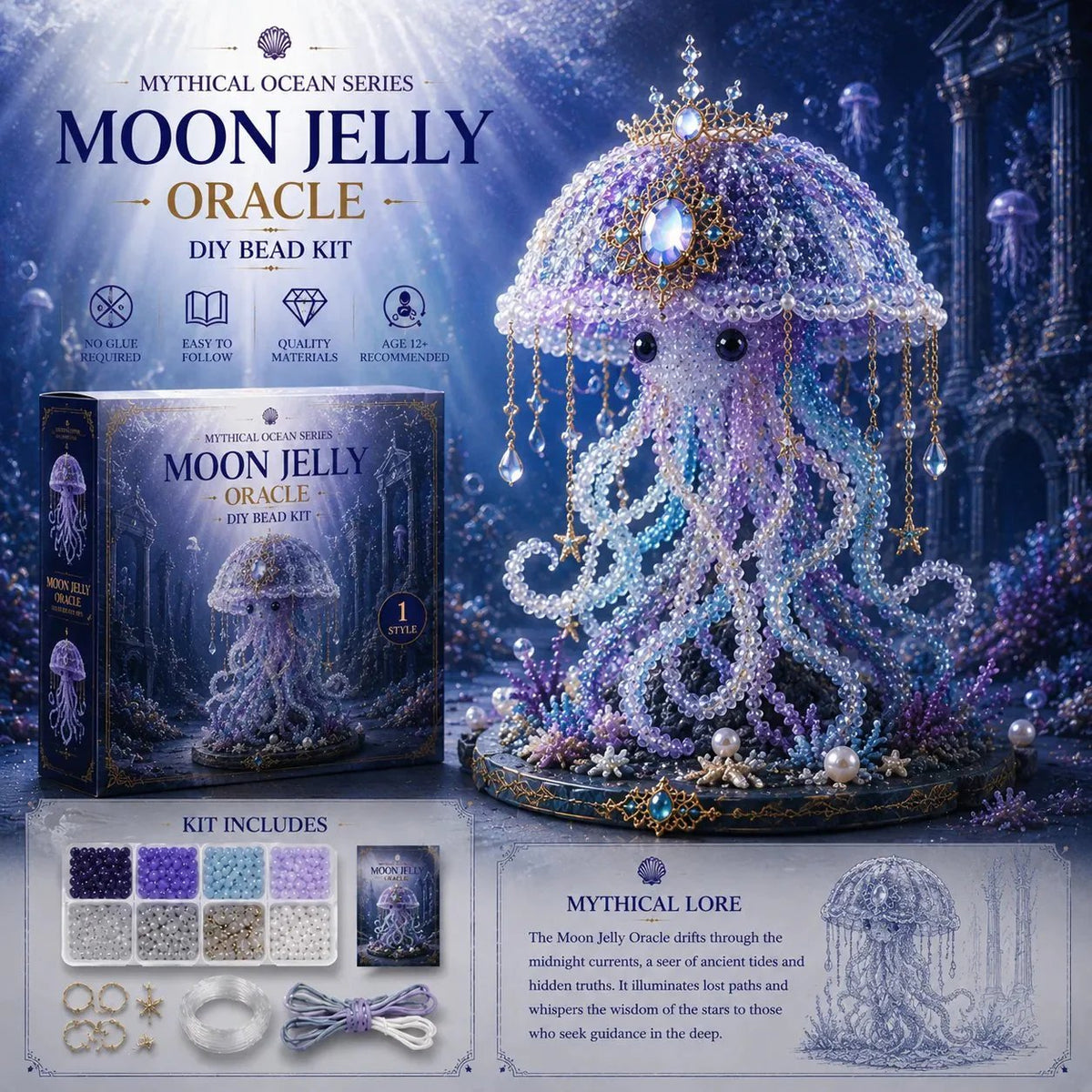 Last Day 50% OFF - 🌊 Mythical Ocean DIY Bead Kit