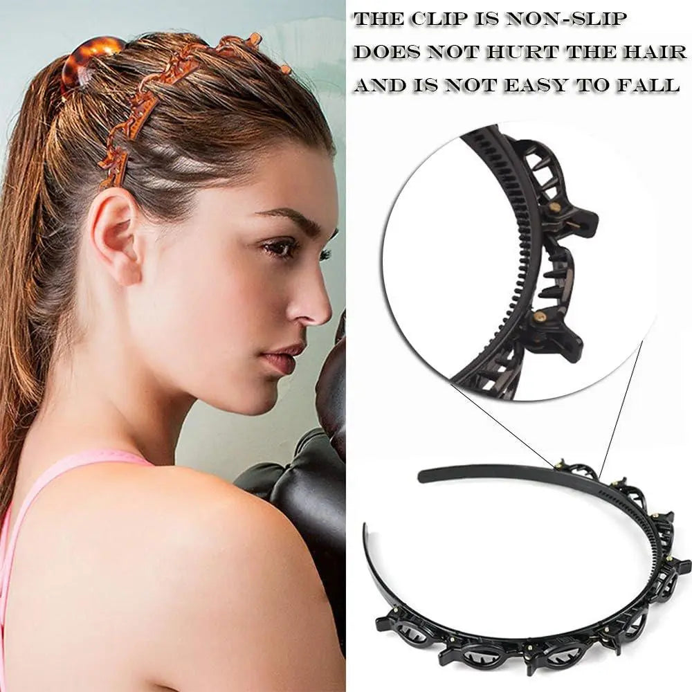 Women's Lacholin Minimalist Resin Headbands (4-Pack)