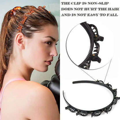 Women's Lacholin Minimalist Resin Headbands (4-Pack)