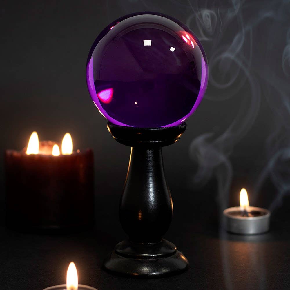 Small Crystal Ball & Stand
