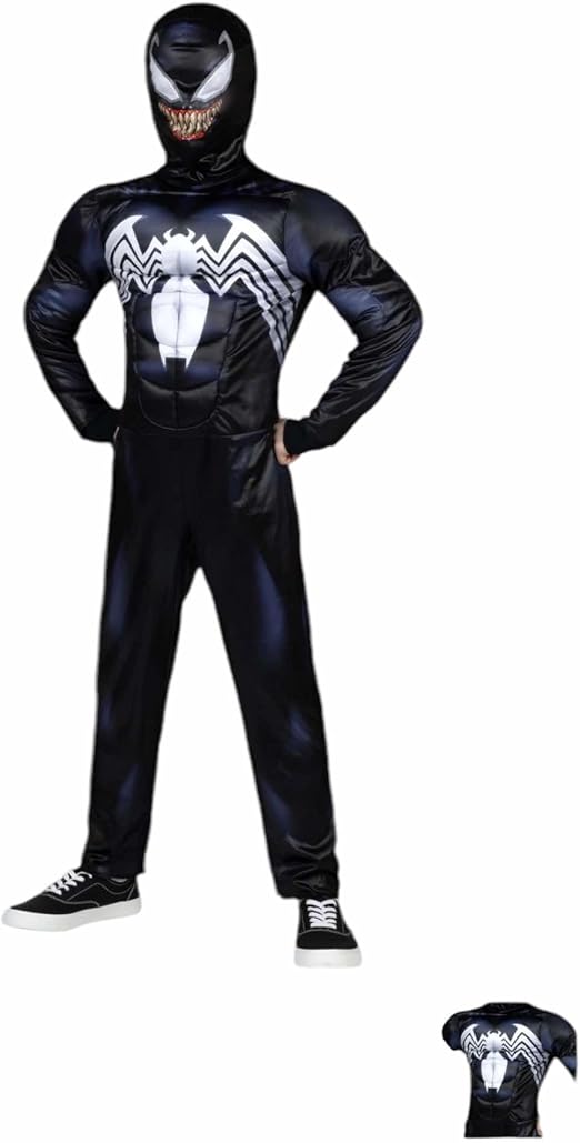 Sinister Symbiote: Deluxe Child Venom Costume | Kids Halloween Costume NYC | Child Cosplay Costume