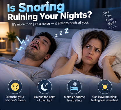 Noomoriey™ Neck Wearable – Simple Bedtime Snoring Support