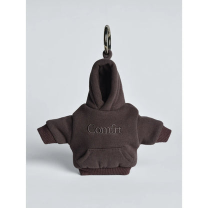 🧸 Mini Hoodie Keychain – Cute Stress Ball Charm, Clip-On Design, Squeeze & Relax, Fun Gift for Women, Teens & Friends