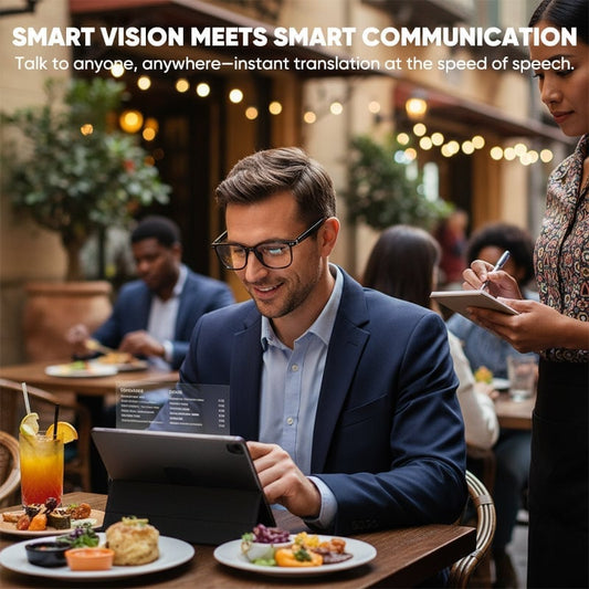 🤖AI Smart Wireless Bluetooth Translation Glasses