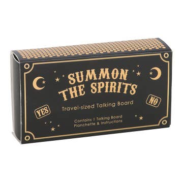 Mini Travel-Sized Talking Board | Halloween Decor NYC | Haunted Home Decoration