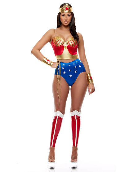 What A Woman Women's Sexy Superhero Costume | NYC Halloween Costume Shop | Sexy Costume for Women