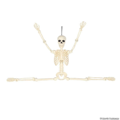 60" POSE-N-STAY Skeleton Decoration | Haunted House Prop NYC | Halloween Prop Store