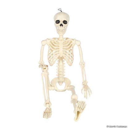 60" POSE-N-STAY Skeleton Decoration | Haunted House Prop NYC | Halloween Prop Store