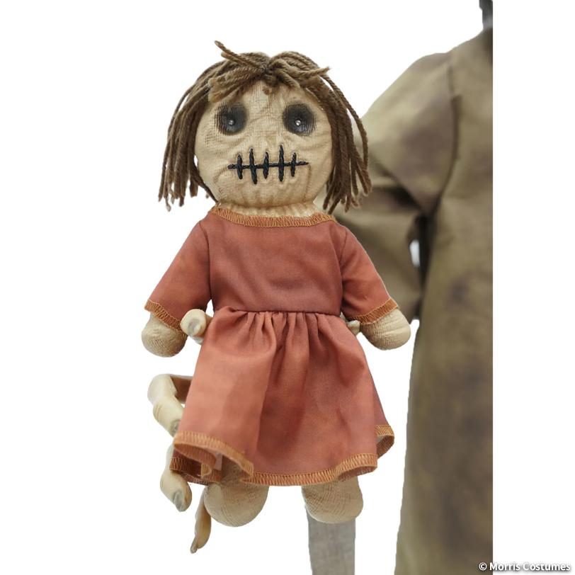 5 Ft. "Maniac Mary" & Doll - Animated Halloween Decoration | Haunted House Prop NYC | Halloween Prop Store