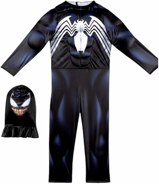 Sinister Symbiote: Deluxe Child Venom Costume | Kids Halloween Costume NYC | Child Cosplay Costume