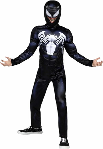 Sinister Symbiote: Deluxe Child Venom Costume | Kids Halloween Costume NYC | Child Cosplay Costume