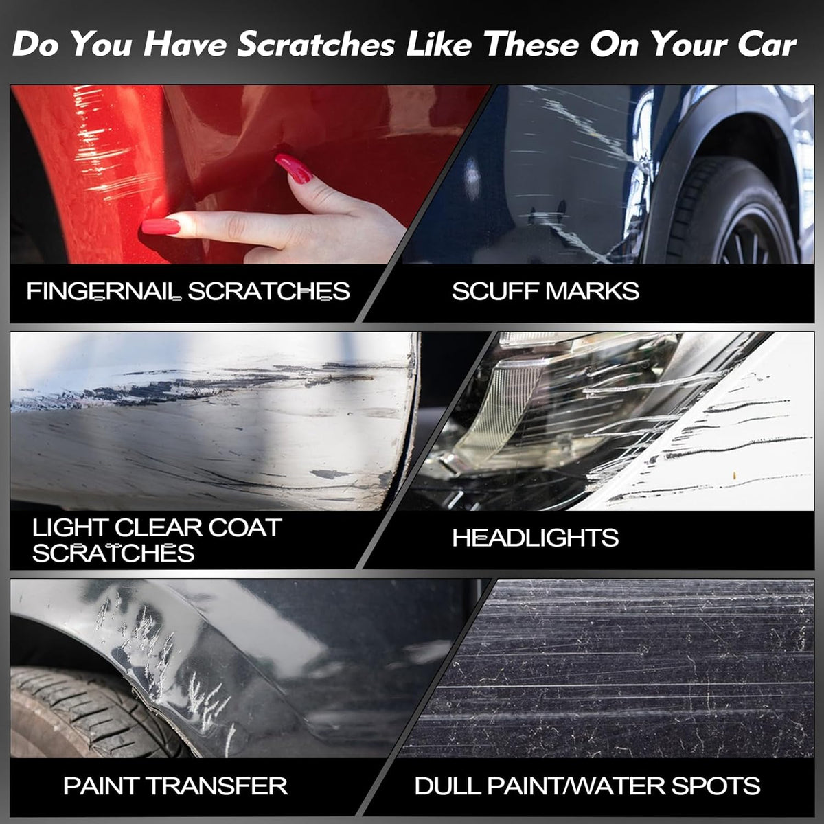 🔥Limited Time 60% Off✨2026 Scratch Repair Kit with Polishing Paste & Wipe