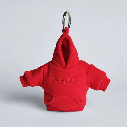 🧸 Mini Hoodie Keychain – Cute Stress Ball Charm, Clip-On Design, Squeeze & Relax, Fun Gift for Women, Teens & Friends