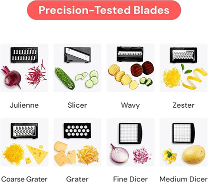 16-in-1 Premium Veggies Chopper – Effortless Vegetable & Fruit Preparation for Your Kitchen