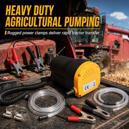 💯 📢📢40% OFF !! ⏰12V 24V Portable Electric Self Priming Transfer Pump Micro Diesel Oil Extractor for Cars