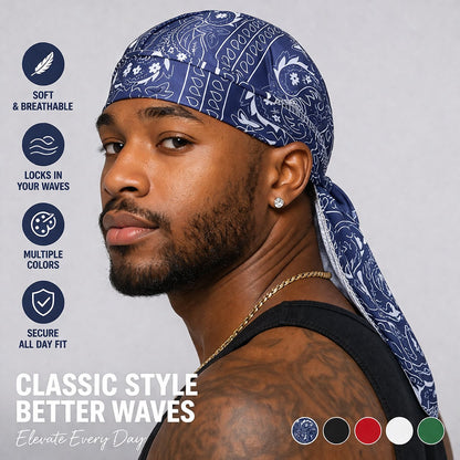 Classic Paisley Durag – Style Meets Performance