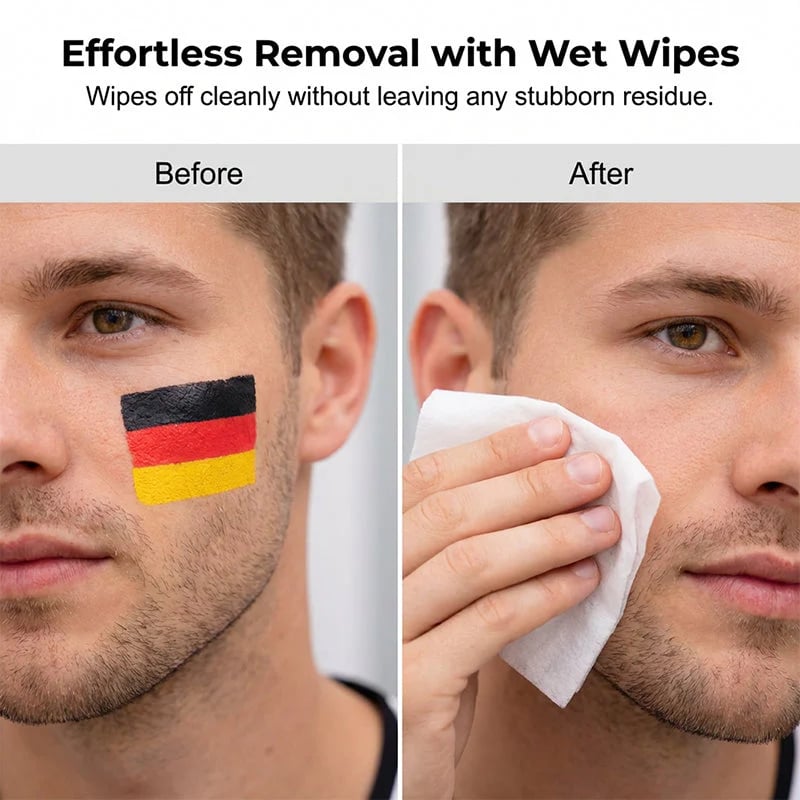 🏆Buy 1 get 1 free🎉National Flag Face Paint Stick for Sports Fans!!!⚽