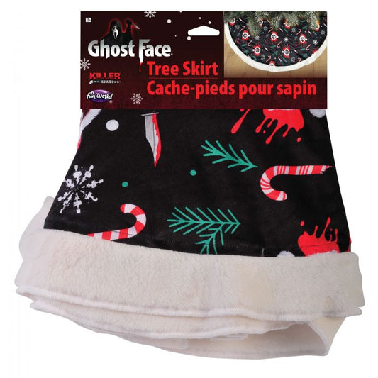 Ghost Face® Tree Skirt | Halloween Decor NYC | Haunted Home Decoration